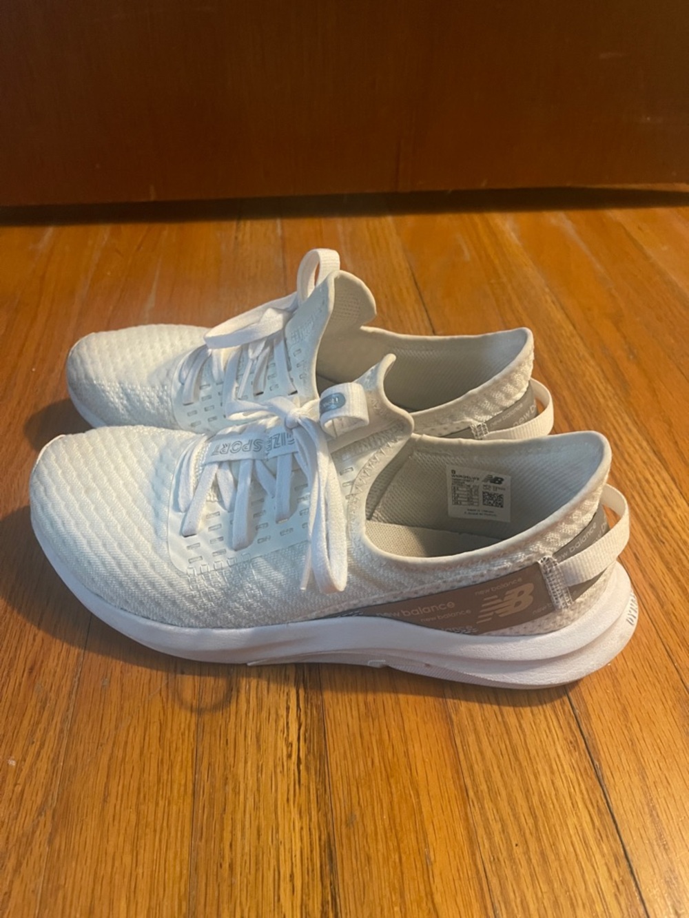 New Balance Women's White Slip-On Athletic Sneakers size 9.5